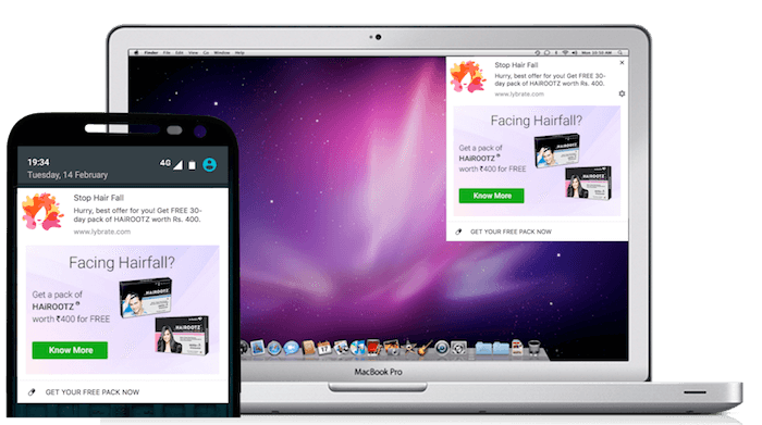 Converting Push Notification Ads Campaign